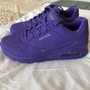 Skechers Radiant Purple Athletic Shoes